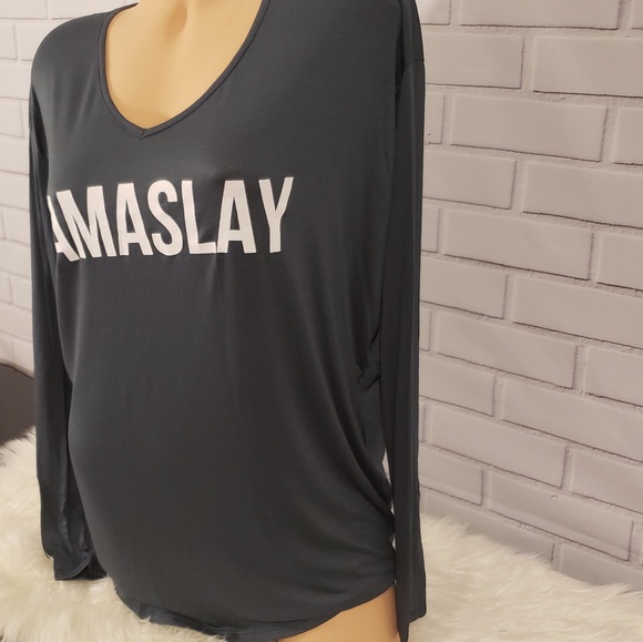 Namaste Namaslay long sleeve jersey tunic top - Picture 4 of 4